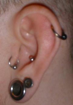 stretched ear